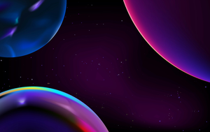 太空球背景