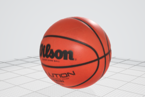 三维篮球模型